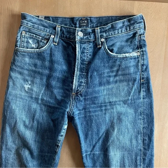 Citizens of Humanity Liya High Rise Classic Fit Crop Jeans - Picture 5 of 16